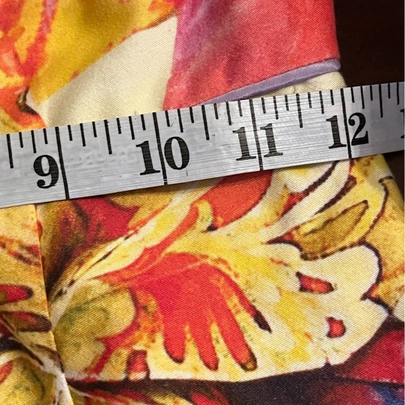 NEW Crop David Peck Dress Lennox Origami Print Sz 0 MSRP $395 - Picture 8 of 11